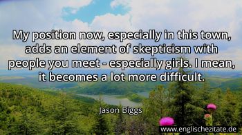 Englisches Zitat von Jason Biggs als Bild