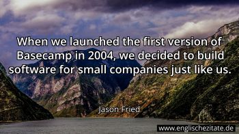 Englisches Zitat von Jason Fried als Bild