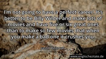 Englisches Zitat von Jason Reitman als Bild