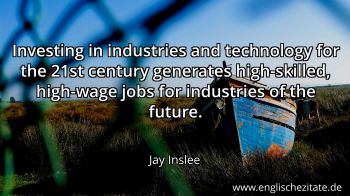 Englisches Zitat von Jay Inslee als Bild