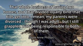Englisches Zitat von Jayne Anne Phillips als Bild