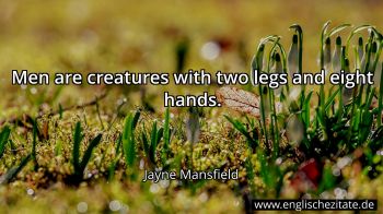 Englisches Zitat von Jayne Mansfield als Bild