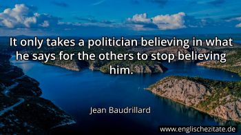 Englisches Zitat von Jean Baudrillard als Bild