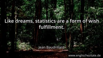 Englisches Zitat von Jean Baudrillard als Bild