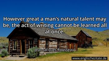 Englisches Zitat von Jean-Jacques Rousseau als Bild