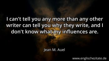 Englisches Zitat von Jean M. Auel als Bild