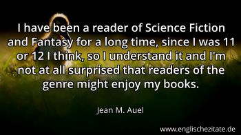 Englisches Zitat von Jean M. Auel als Bild