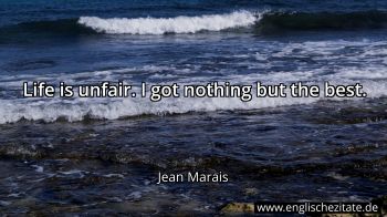Englisches Zitat von Jean Marais als Bild