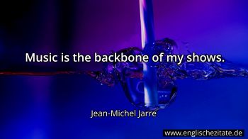 Englisches Zitat von Jean-Michel Jarre als Bild