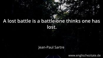 Englisches Zitat von Jean-Paul Sartre als Bild