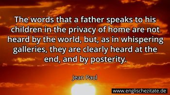 Englisches Zitat von Jean Paul als Bild