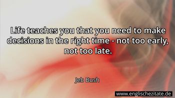 Englisches Zitat von Jeb Bush als Bild