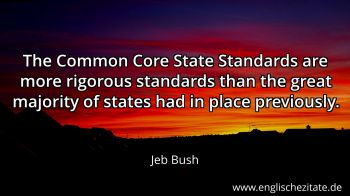 Englisches Zitat von Jeb Bush als Bild