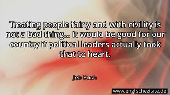 Englisches Zitat von Jeb Bush als Bild
