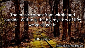 Englisches Zitat von Jeff Buckley als Bild
