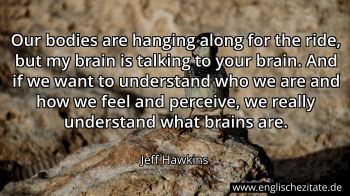 Englisches Zitat von Jeff Hawkins als Bild