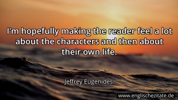 Englisches Zitat von Jeffrey Eugenides als Bild