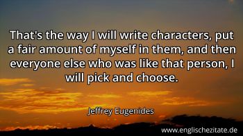 Englisches Zitat von Jeffrey Eugenides als Bild