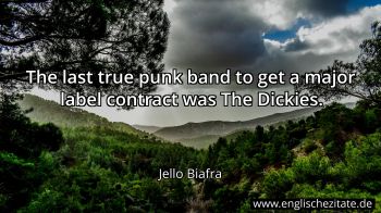 Englisches Zitat von Jello Biafra als Bild