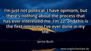 Englisches Zitat von Jenna Bush als Bild