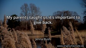 Englisches Zitat von Jenna Bush als Bild