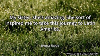 Englisches Zitat von Jenna Bush als Bild