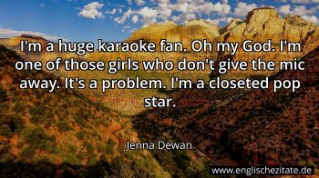 Englisches Zitat von Jenna Dewan als Bild
