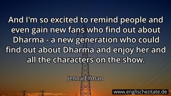 Englisches Zitat von Jenna Elfman als Bild