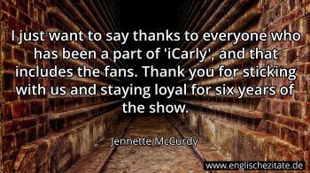 Englisches Zitat von Jennette McCurdy als Bild