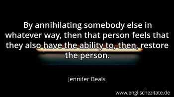 Englisches Zitat von Jennifer Beals als Bild