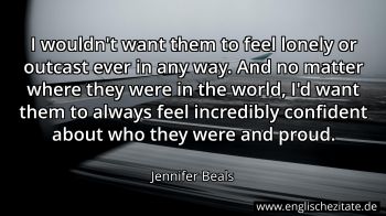 Englisches Zitat von Jennifer Beals als Bild