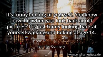 Englisches Zitat von Jennifer Connelly als Bild