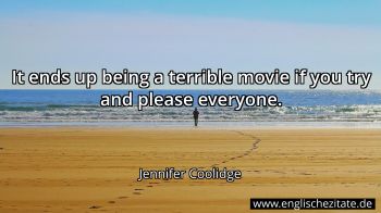 Englisches Zitat von Jennifer Coolidge als Bild