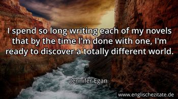 Englisches Zitat von Jennifer Egan als Bild