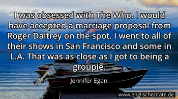 Englisches Zitat von Jennifer Egan als Bild
