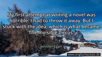 Englisches Zitat von Jennifer Egan als Bild