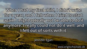 Englisches Zitat von Jennifer Egan als Bild