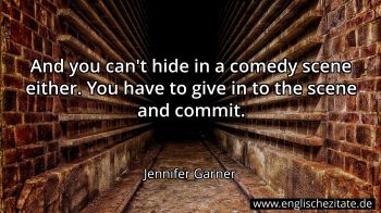 Englisches Zitat von Jennifer Garner als Bild