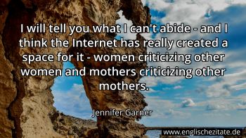 Englisches Zitat von Jennifer Garner als Bild