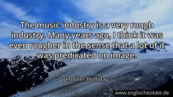 Englisches Zitat von Jennifer Holliday als Bild
