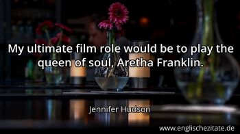 Englisches Zitat von Jennifer Hudson als Bild