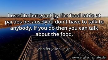 Englisches Zitat von Jennifer Jason Leigh als Bild