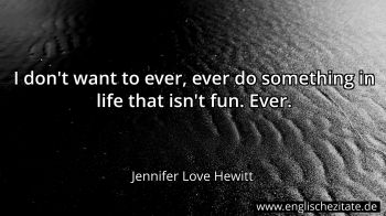 Englisches Zitat von Jennifer Love Hewitt als Bild