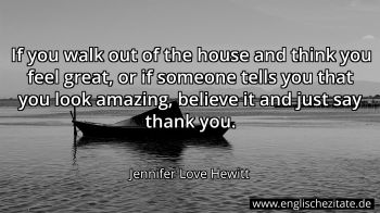 Englisches Zitat von Jennifer Love Hewitt als Bild