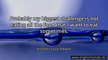 Englisches Zitat von Jennifer Love Hewitt als Bild