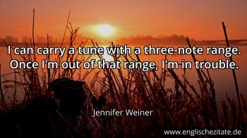 Englisches Zitat von Jennifer Weiner als Bild