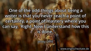 Englisches Zitat von Jenny Offill als Bild