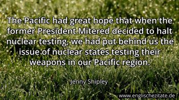 Englisches Zitat von Jenny Shipley als Bild