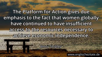 Englisches Zitat von Jenny Shipley als Bild