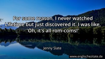 Englisches Zitat von Jenny Slate als Bild